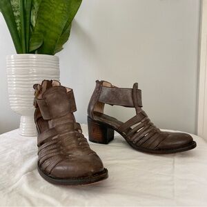 Freebird Blake Charcoal Booties
